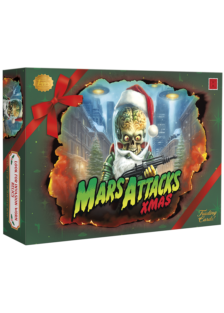 2026 Topps Mars Attacks Christmas checklist | HobbyScan